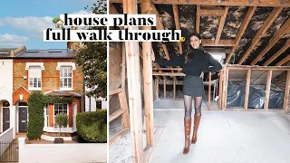 My RENOVATION plans! empty house tour🏡
