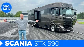 Scania STX 590, czyli najdroższe mieszkanie w Polsce! (TEST PL/ENG 4K) | CaroSeria
