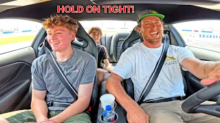 Cleetus Mcfarland Took My Boys Rippin On A 800HP Joy Ride!