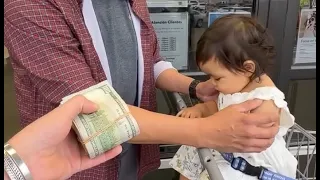Rich man tests single parents and gives a lot of money to the kindest one 🥹