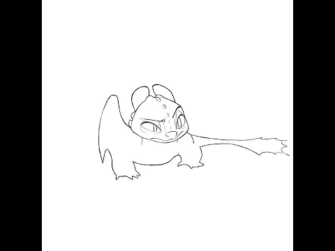 young Night Fury