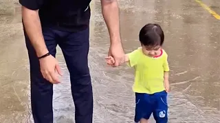 A day with papa 🧑‍🍼#fatherdaughter #fatherlove #cute #vlog