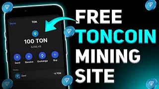 🚀 Free TONCOIN Mining Site 2024 (10 TONCOIN in 5 sec)