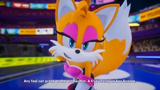 Female Tails with Rouge Outfit Racing CrossWorlds Mod