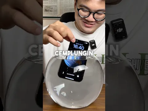 Cara ilangin air di handphone!