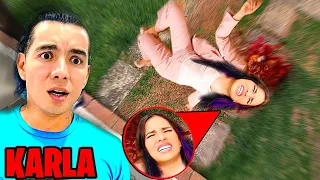 KARLA BUSTILLOS LA BROMA  QUE SALIÓ DE CONTROL *Se Cayó de las Escaleras* 😔💔