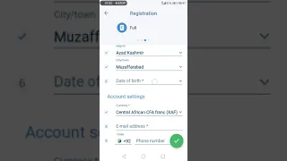 Simple steps for 1xbet registration