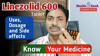 Linezolid 600 mg Tablet || Linox 600 | Linid Tablets uses, Dosage & Side effects @HealthRank
