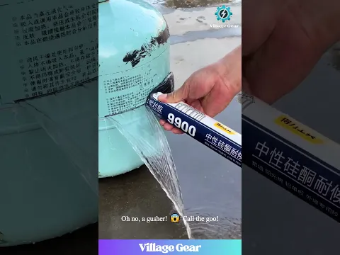 This Miracle Goop STOPS Leaks FASTER Than My Will to Work! 😂💧 #leakproof #diyhacks #magicglue