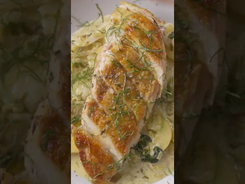 Poulet à l'aillet"