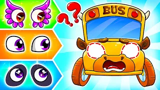 Funny Bus Lost Lights 😱 | Lamba Lamby Kids Songs