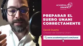 PREPARAR EL SUERO CASEO UNANI | DAVID DUARTE