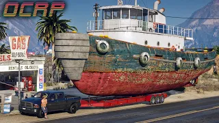 Boat Boy's New Tug Boat in OCRP!