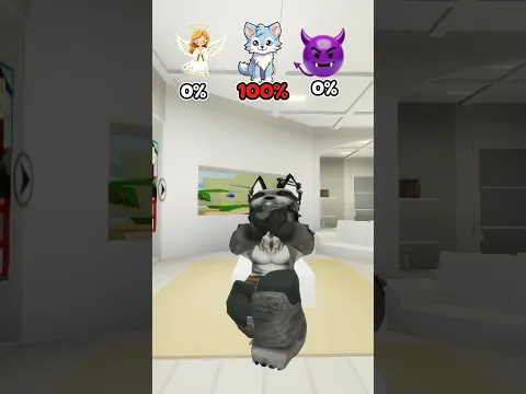 ME CONVERTÍ EN UN HOMBRE LOBO MALO 😱😱 #roblox #shortviral #brookhaven #yo_soydavid