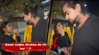 Cheating Prank on My Boyfriend 😱💔 | Ansh Got So Angry 😡 | Must Watch Reaction 😂