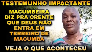 EX MACUMBEIRA LEVA UM GRANDE SUST0 E MUDA DE VIDA AO PEGAR UMA GARRAFA! Testemunho Prª Sandra Alves
