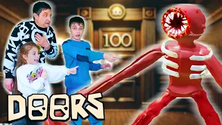DOORS ROBLOX FILM IN REAL LIFE