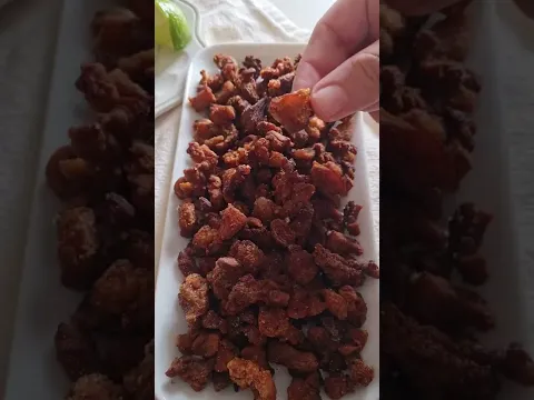 Chicharrones con sebo vacuno 😋 una delicia! #keto