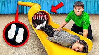 STRASZNA ZJEŻDŻALNIA ZJADŁA IGORA! (SLIDE EATER) 