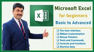 Excel full course for beginners in Hindi - Microsoft Excel tutorial with advanced data entry work