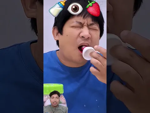 Asmr candy eating challenge #funny #lifeisbutadream #comedy #mostfunny #shortsviral