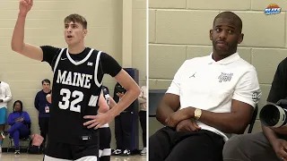 Chris Paul Watches Cooper Flagg SHUT DOWN THE GYM At Peach Jam!