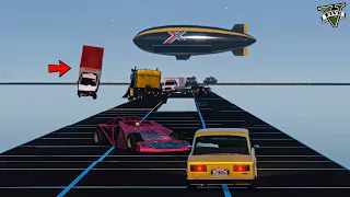 قراند 5 | وجه لوجه🔥 - 16لاعب-مع المتابعين - جلدوني جلد 😖 صوتي راح 🤬 | GTA 5 Parkour