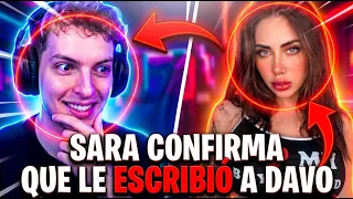 SARA BLONDE CONFIESA que le escribió a DAVO 😳 #davooxeneize