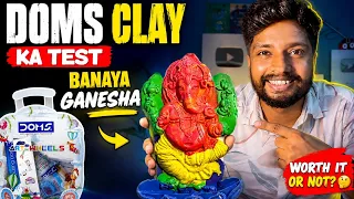 I Made Ganesha From Doms Clay | Doms Art On Wheels Worth Buying Or Not 