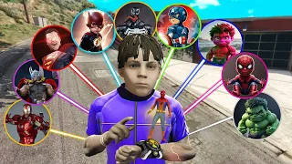 فلم قراند : ساعة الابطال الخارقين مع زعرور 🔥😱