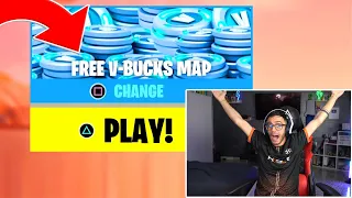UNA MAPPA MI HA DATO 3.000 V-BUCKS GRATIS su FORTNITE!! *non ci credo*