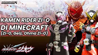 NYOBAIN ADDON KAMEN RIDER ZI-O DI MINECRAFT VERSI SKIN HD! ZI-O, GEIZ, DAN OHMA ZI-O!