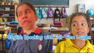 🤣😂English Speaking with Full-Time Laughs #englishlearning #funny #learn #learnenglish #english 