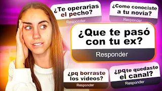 RESPONDO A TODAS LAS PREGUNTAS QUE HE EVITADO...