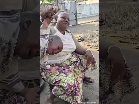 Why Do African Parents Carry Babies Like This? 🤱🌍 #shortvideo