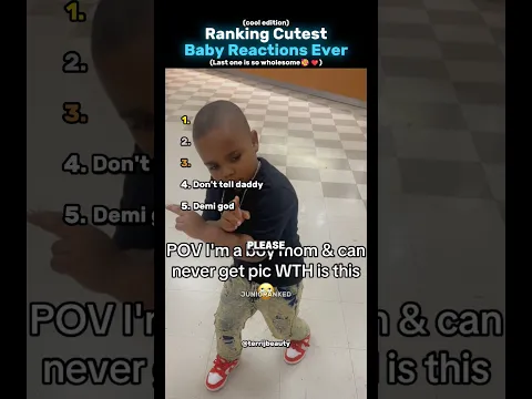 Ranking Cutest Baby Reactions Ever - Cool Edition