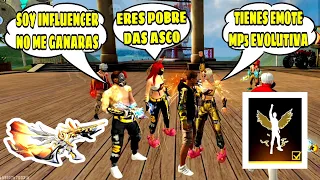GUERRA DE EMOTES CON NUEVO EMOTE MP5 EN ENTRENAMIENTO TOXICOS ME RECHAZAN X SER POBRE Y LOS HUMILLO