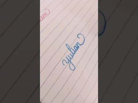 write name 🖋️✍🏻🥰 how to write in cursive english #name #howto #howtowrite #cursive #writing #shorts