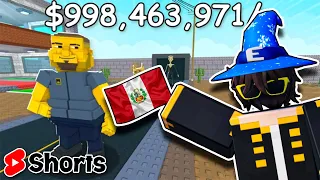 🇵🇪 ADMIN ABUSE PERUANO de STEAL A BODRIO + LATAMROT #shorts #roblox