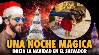 Por esto es que Nayib Bukele debería gobernar el mundo. Esta es la mega fiesta navideña el salvador
