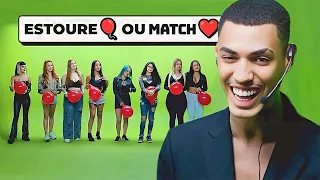 ESTOURE O BALÃO ! OU UM MATCH TEVE BEIJO TRIPLO !!