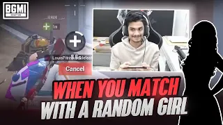 WHEN YOU MATCH WITH A RANDOM GIRL | 26 Solo Kills | REGALTOS
