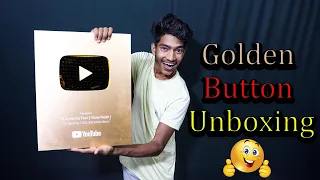 Golden Button Unboxing ▶️😱#goldenbuttonunboxing#v2amazingfact