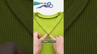 Modificación de Suéter de Cuello Alto!!!