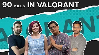 90 kills in one game ft. @tanmaybhat @SuhaniShah @8bitBinks69