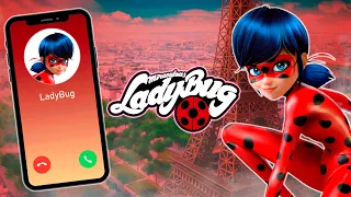 LADY BUG TE LLAMA 😍📞 QUIERE SER TU MEJOR AMIGA (llamada Miraculous) ❤️
