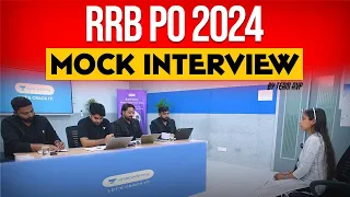 RRB PO 2024 Mock Interview @VishalParihar  | RRB PO Interview Questions | Interview Preparation