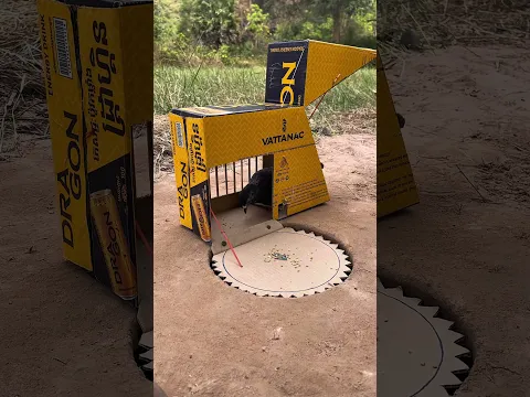 Really good Unique Bird Trap #shorts