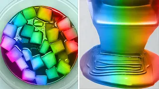 Oddly Satisfying Slime ASMR No Music Videos - Relaxing Slime 2022 - 31