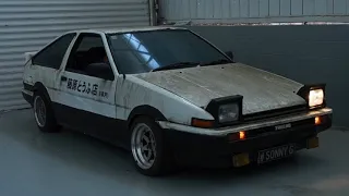 fix abandoned Toyota AE86 - part2 #sonnyG